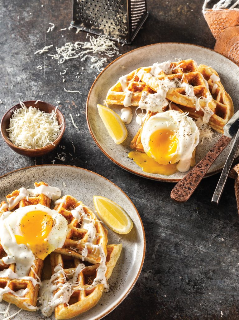 Buttermilk Grits Waffles