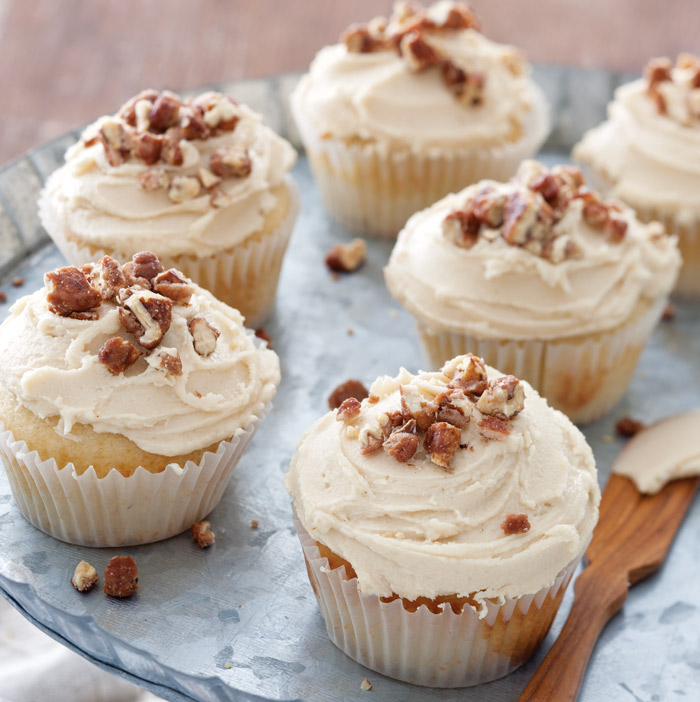 Maple-Frosted Cupcakes