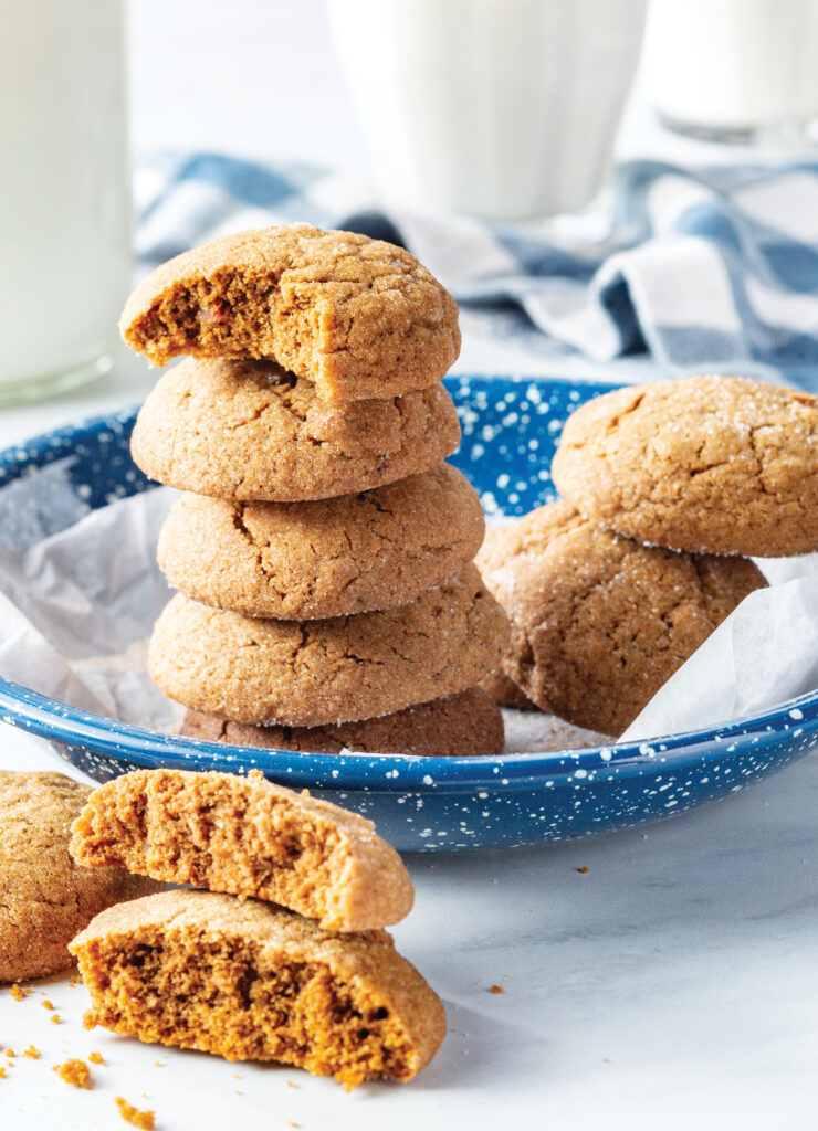 Molasses Bacon Cookies