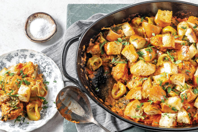 chicken-meatball-feature Chicken Meatball Pasta Casserole