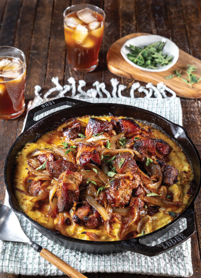 Roasted Country-Style Ribs and Mashed Potatoes