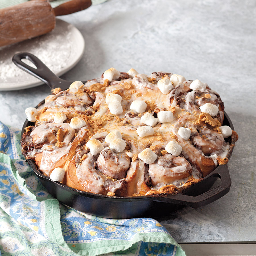 Nutella S’mores Sweet Rolls