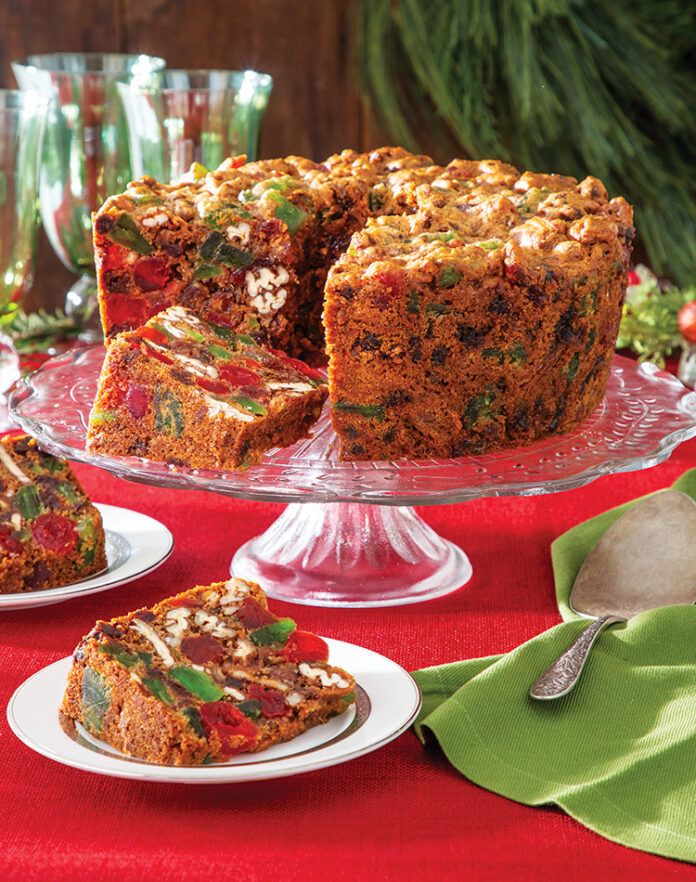 BG-Fruitcake-Feat Brenda Gantt Recipes: Home for the Holidays, featuring Brenda Gantt's Fruitcake