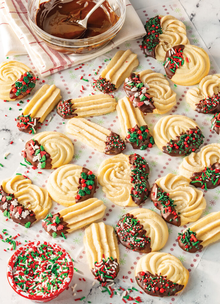 Piped Butter Cookies