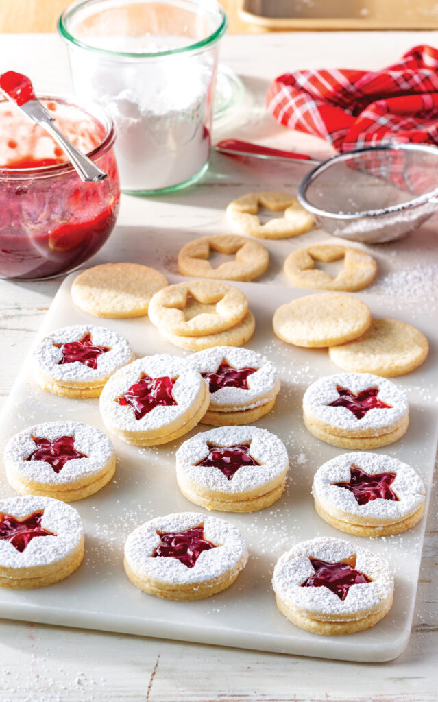 Star Linzer Cookies