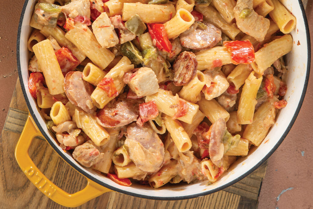 Add this super-simple One-Pot Cajun Pasta creation to your regular meal plan rotation.