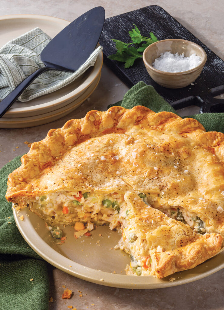 Warm up your winter with this classic comfort food favorite: Double-Crust Chicken Pot Pie.