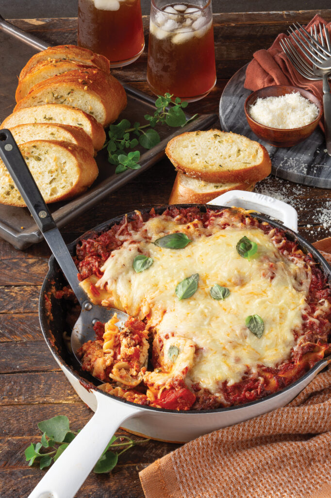 Cheesy Stovetop Lasagna