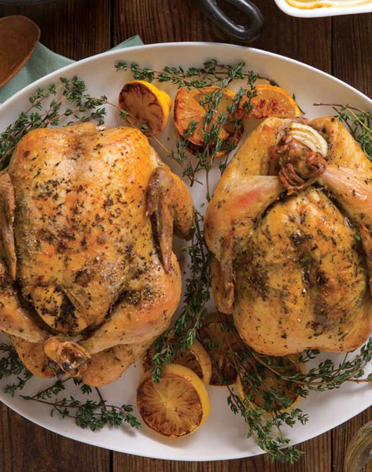 Lemon and Thyme Roasted Chicken