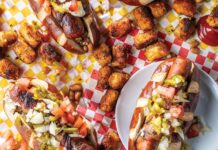 Hot Dog Heaven: 9 Ways to Dress Up This Cookout Classic Bacon-and-Bean Dogs