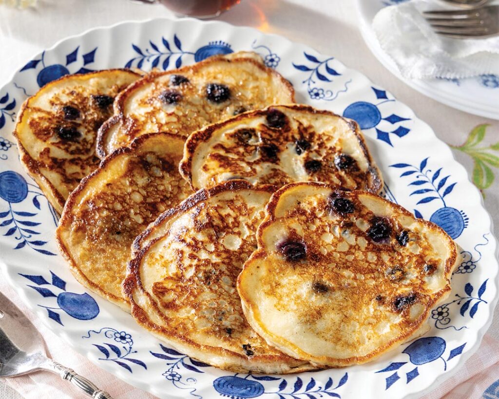 Blueberry Flapjacks