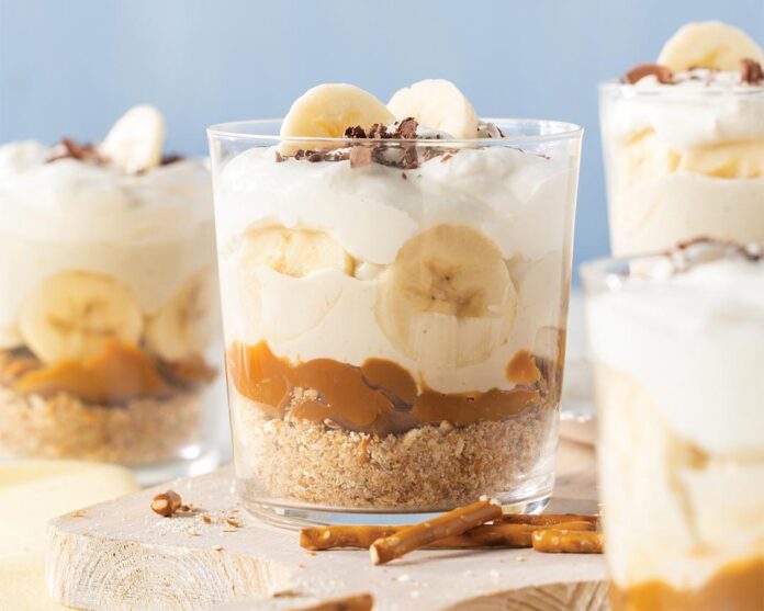 Banana-Caramel Mini Trifles