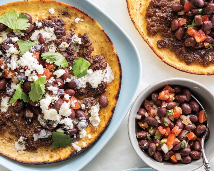 Smash Burger Tacos