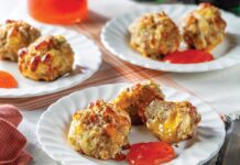 Cheese-Stuffed Sausage Balls sausage balls