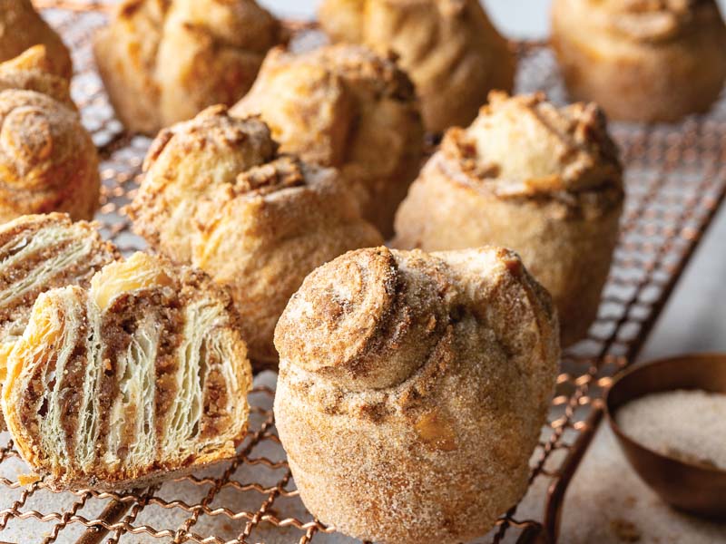 Spiced Pecan Cruffins