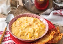 Brenda Gantt’s Chicken Soup and Lacy Cornbread chicken soup