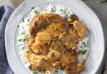 Smothered Pork and Mushrooms Smothered Pork and Mushrooms