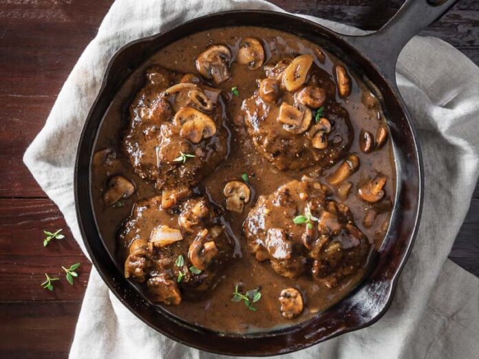 Hamburger Steaks with Gravy