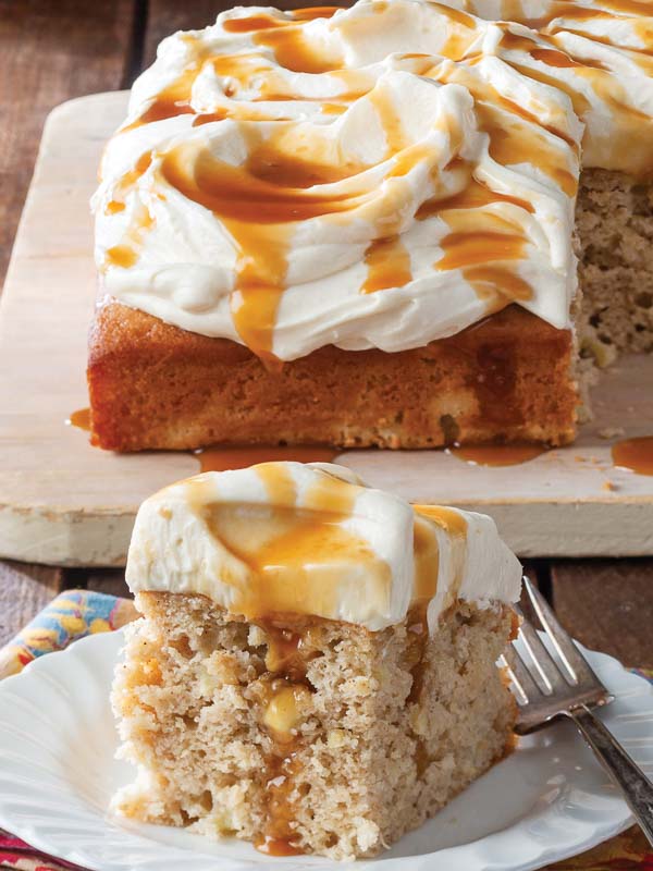 Caramel-Apple Spice Cake