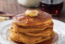 Pumpkin-Buttermilk Pancakes Pumpkin-Buttermilk Pancakes