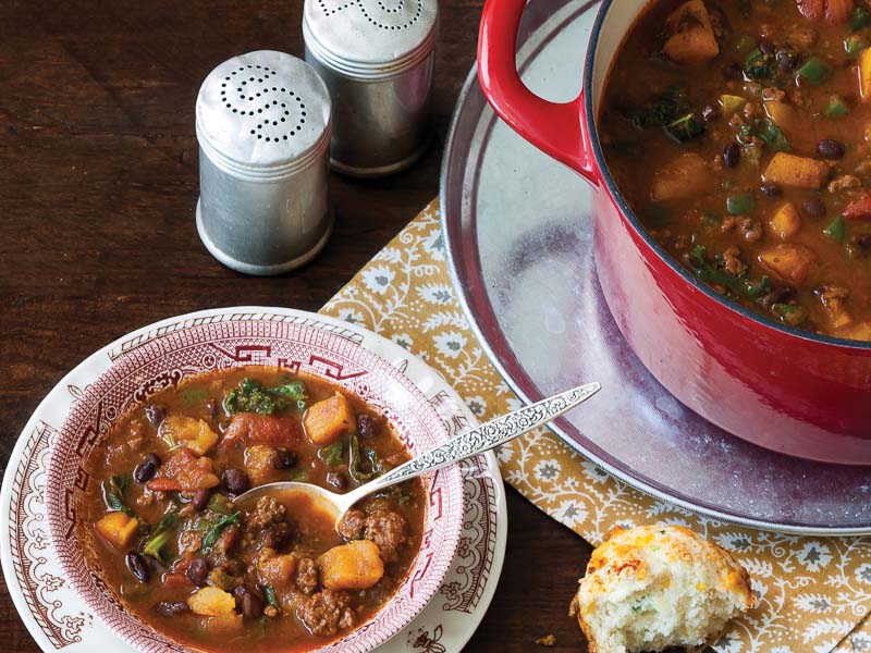 BEEF AND BUTTERNUT SQUASH CHILI