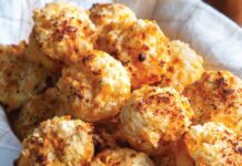 Breadbasket Bliss: 5 Must-Have Breads for Thanksgiving Herbed Cheese Biscuits