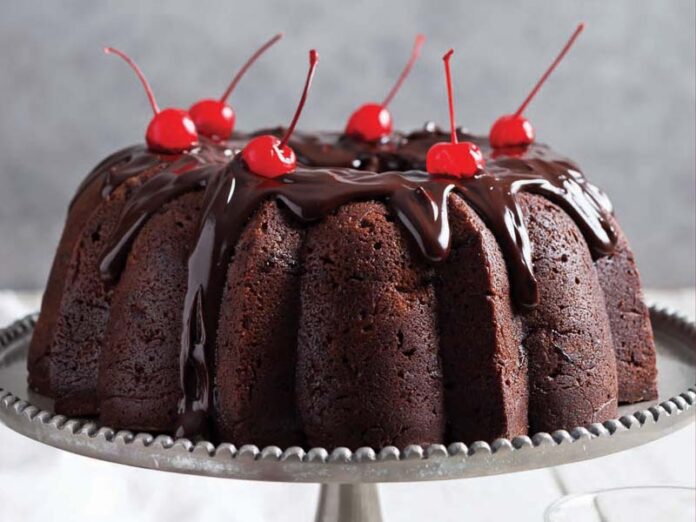 Chocolate-Cherry Bundt Cake