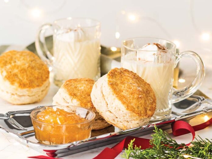 Eggnog Biscuits