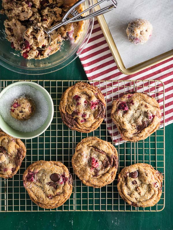 holidaycook_0862Web Sparkling Cranberry-Chocolate Chip Cookies