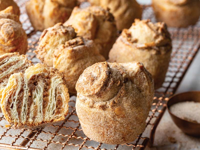 Spiced Pecan Cruffins