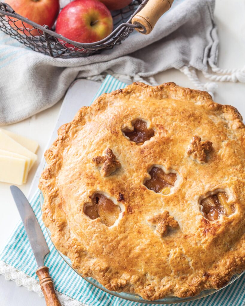 Cheddar Apple Pie