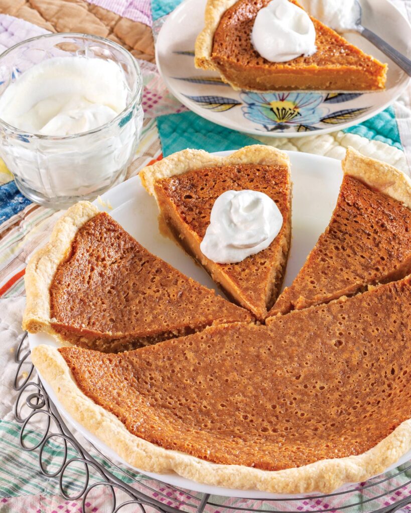 Caramel Chess Pie