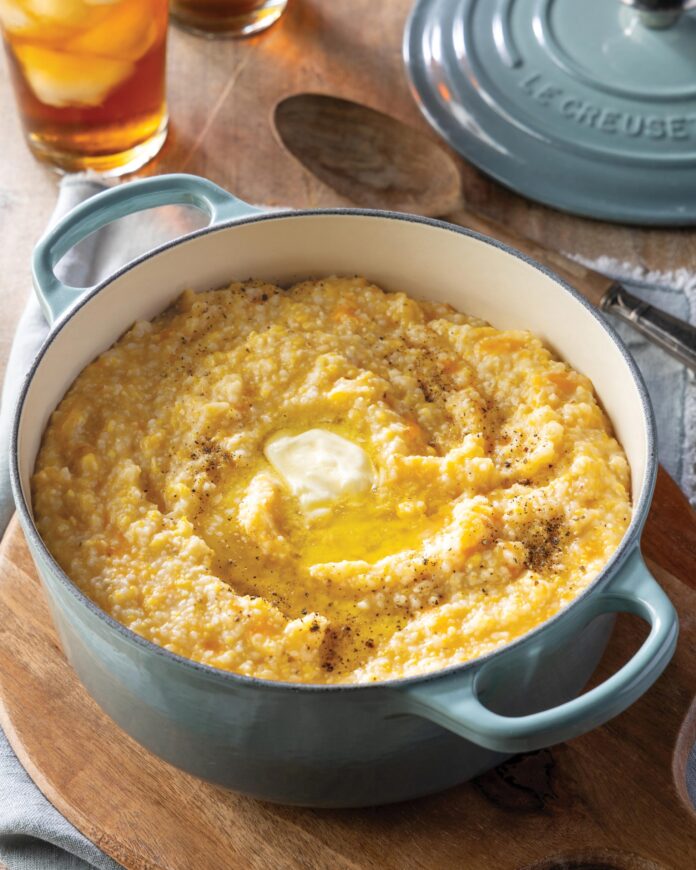 web-sundaydinne_0352 Creamy Smoked Cheddar Grits