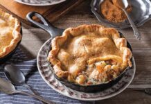 Sweet & Savory Pies for Pi Day Spicy Shrimp Pot Pies