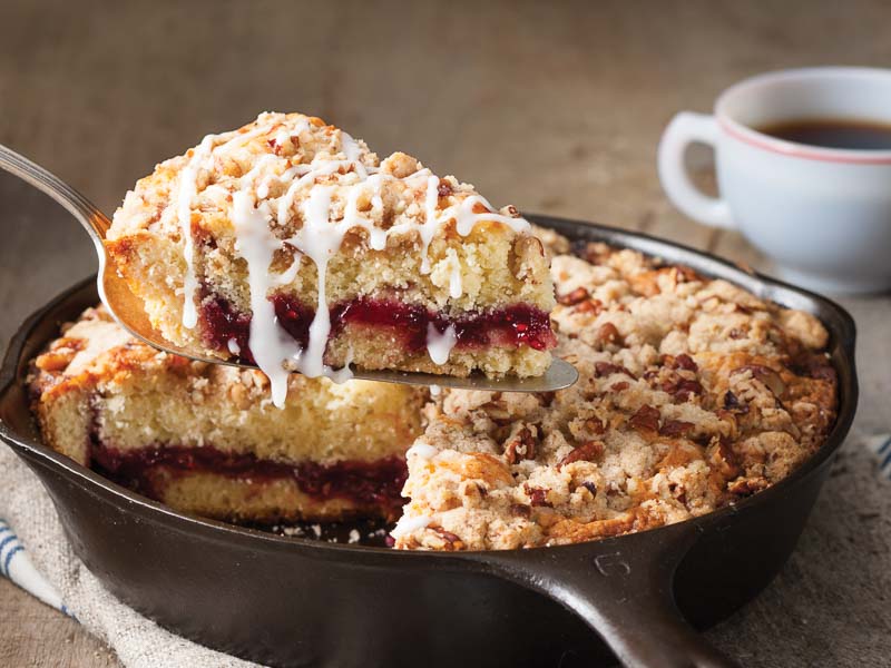 Raspberry-Buttermilk Coffee Cake