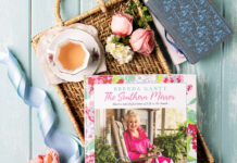 Step into Brenda Gantt’s World with The Southern Mirror Southern Mirror Cover with Tea and Flowers