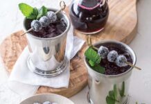 Blueberry Mint Julep Blueberry Mint Julep