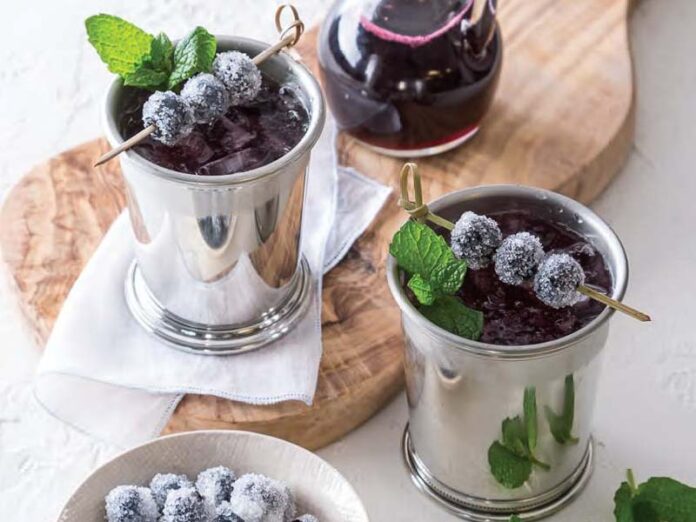 Blueberry Mint Julep