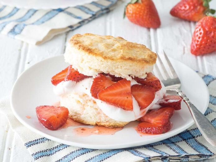 White Lily Flour's Strawberry Shortcakes