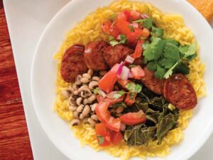 A bowl of food from Grow