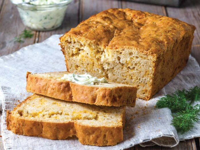 Cheddar-Dill Beer Bread