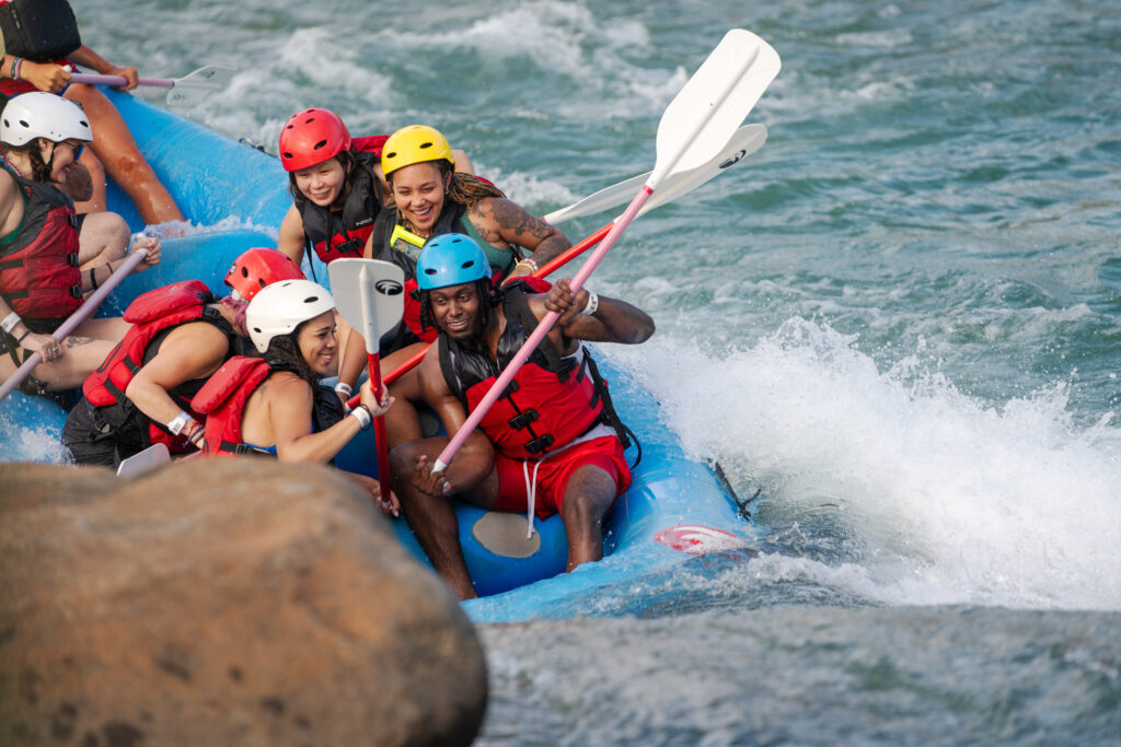 White water rafting