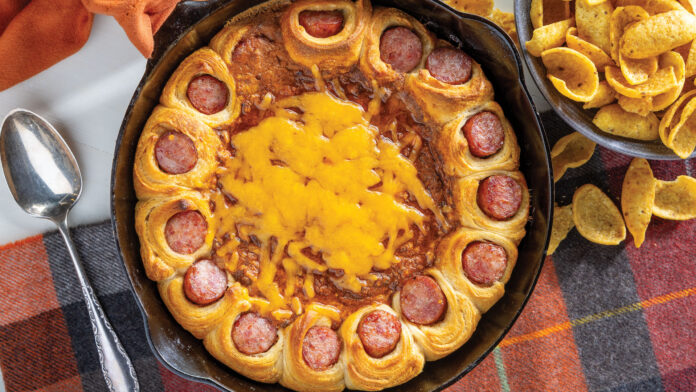 26 Crowd-Pleasing Game Day Recipes Chili Cheese Dog Dip