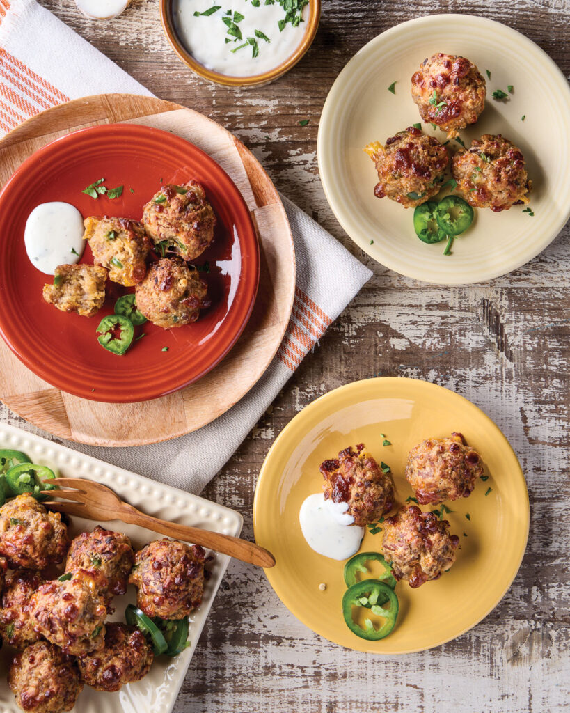 Jalapeno Popper Sausage Balls