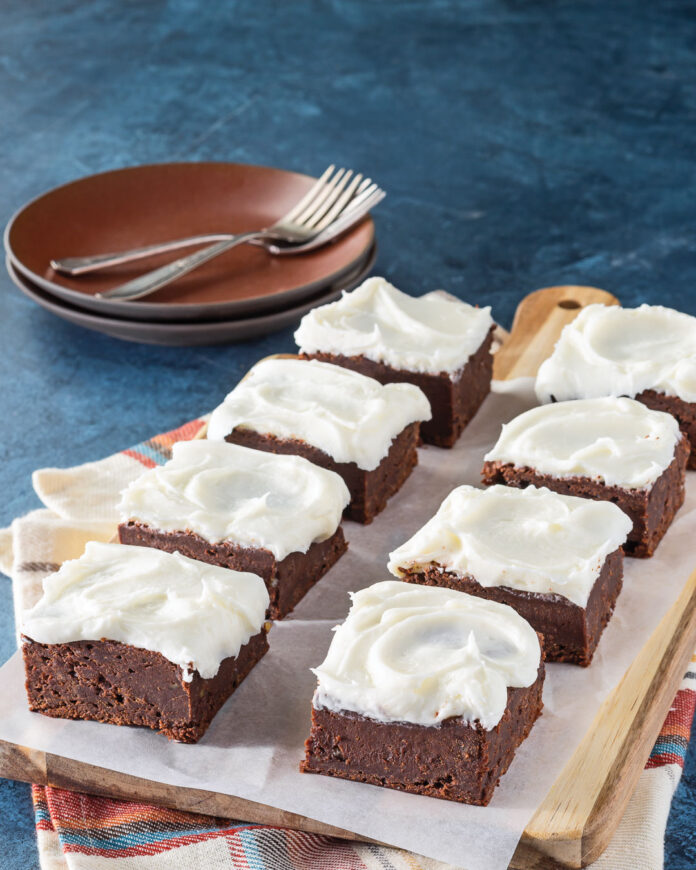 Chocolate Pumpkin Brownies