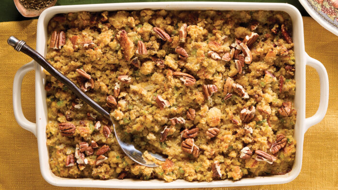 CornbreadPecanStuffing_197JOHStory New Ways with Cornbread Dressing