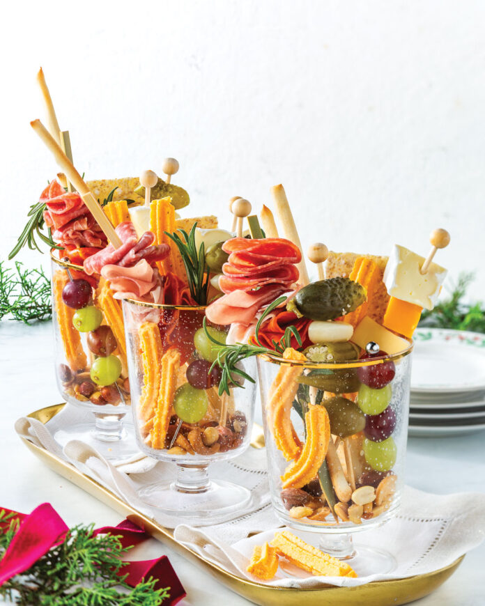 Southern Charcuterie Cups