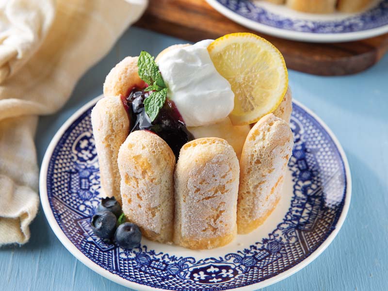 Mini Lemon Charlottes