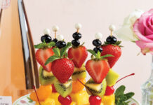 Spiked Fruit Skewers Spiked Fruit Skewers