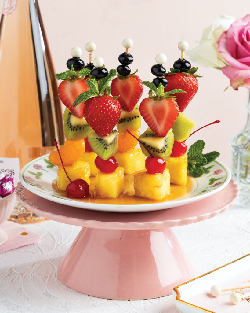 Spiked Fruit Skewers